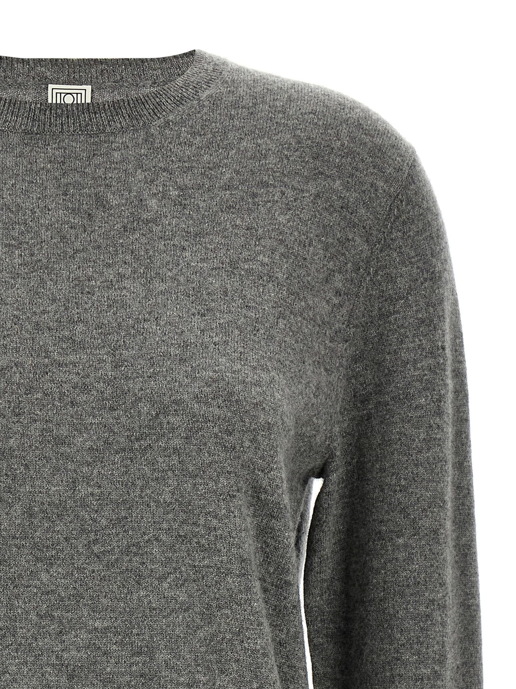 TOTEME Gray Cashmere Cardigan