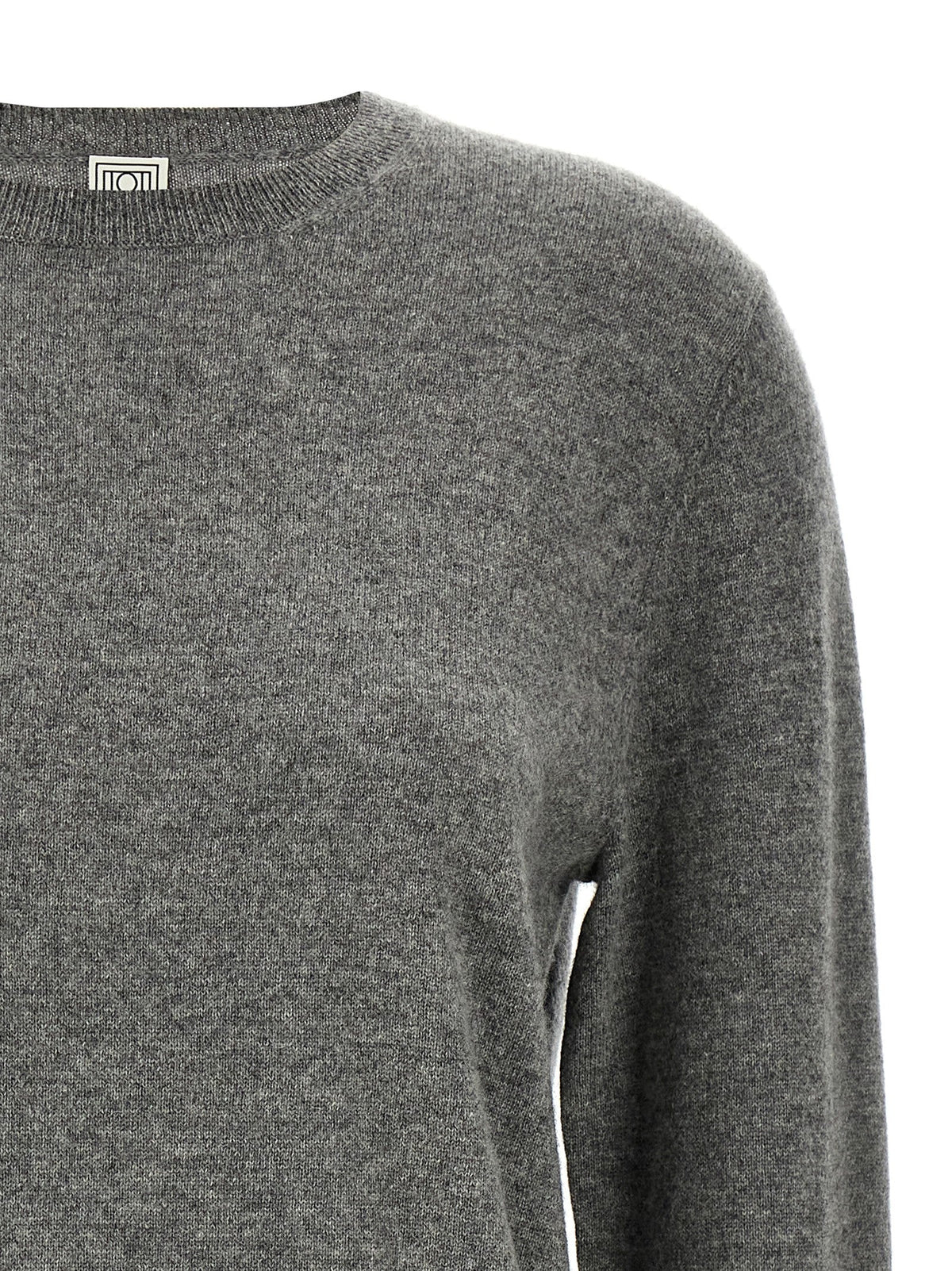 TOTEME Gray Cashmere Cardigan
