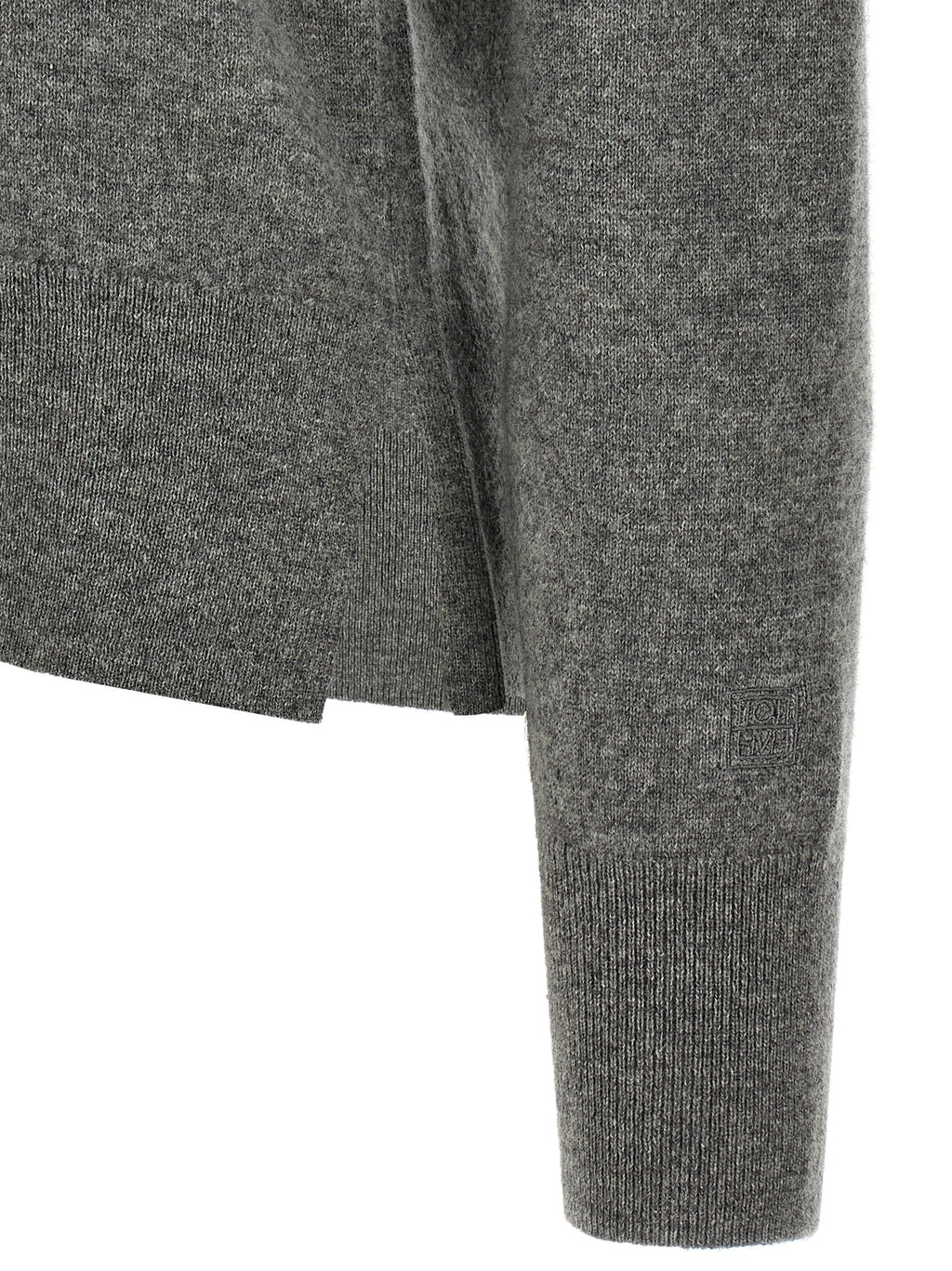 TOTEME Gray Cashmere Cardigan