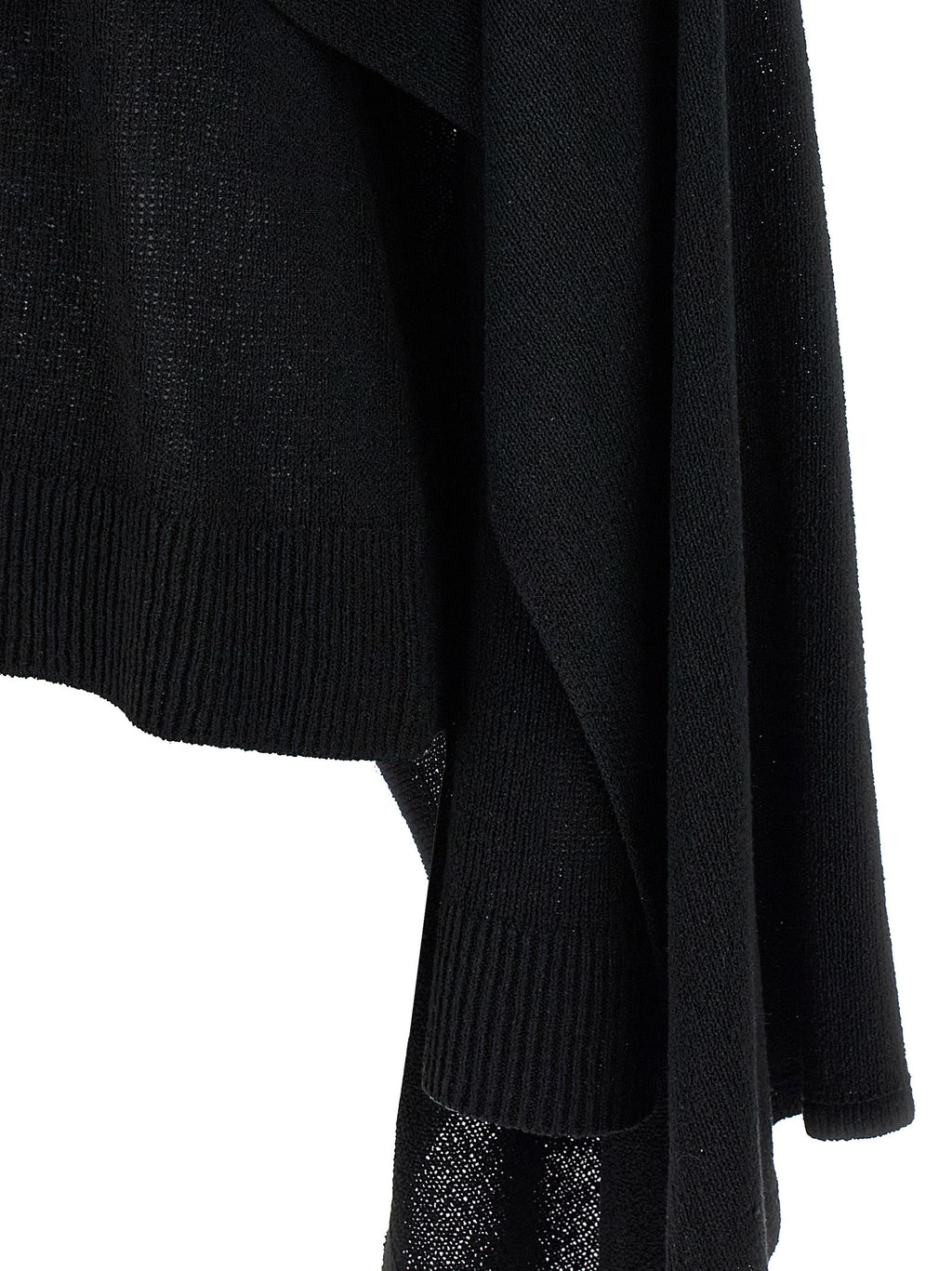 TOTEME Black Silk Cardigan