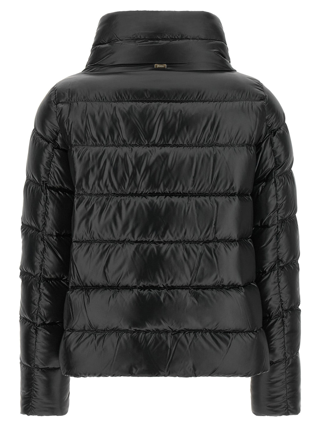 Herno Black Polyamide Full-Length Jacket
