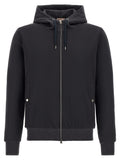Herno Blue Cotton Shell Jacket