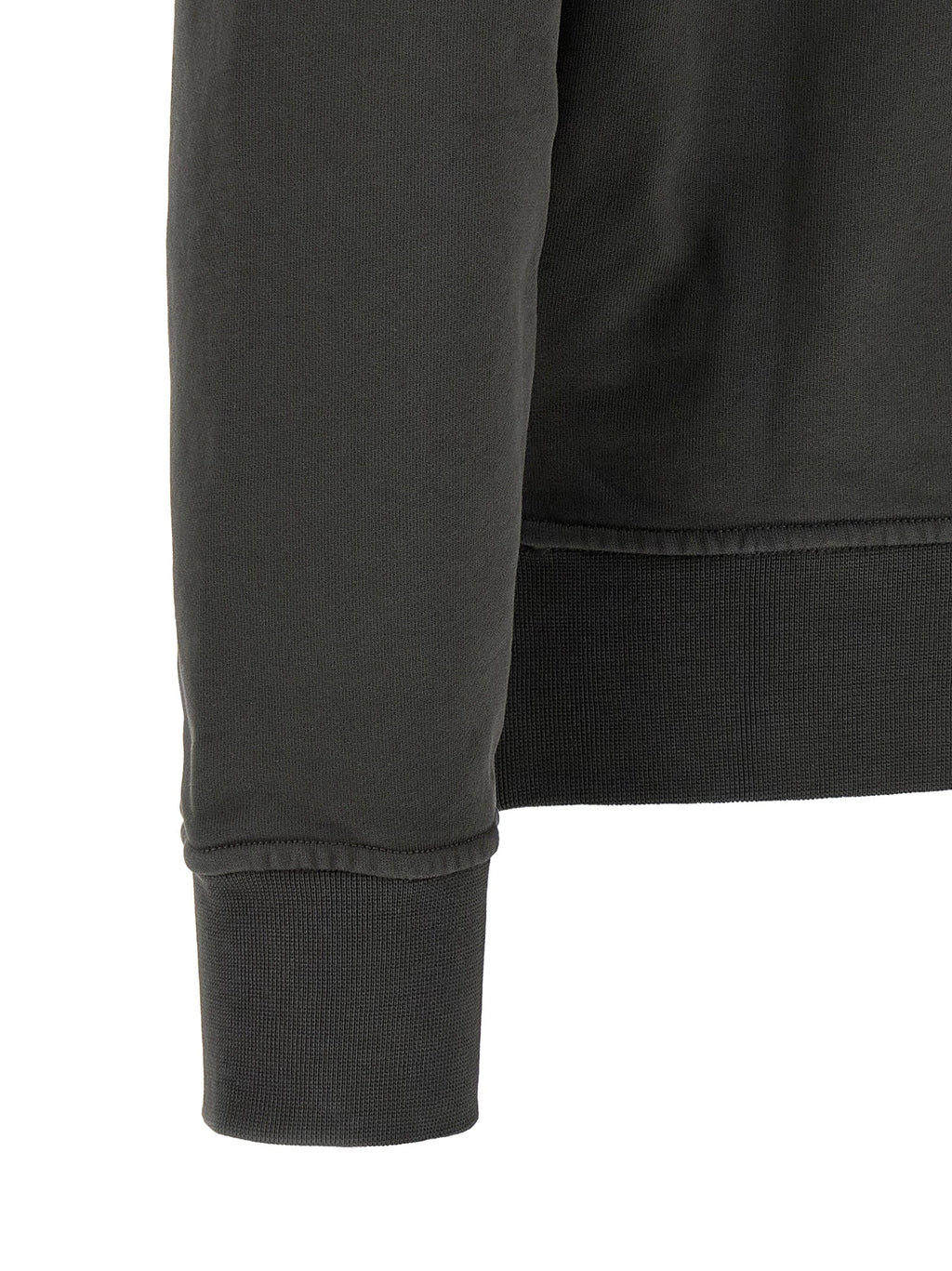 Stone Island Gray Cotton Sweatshirt