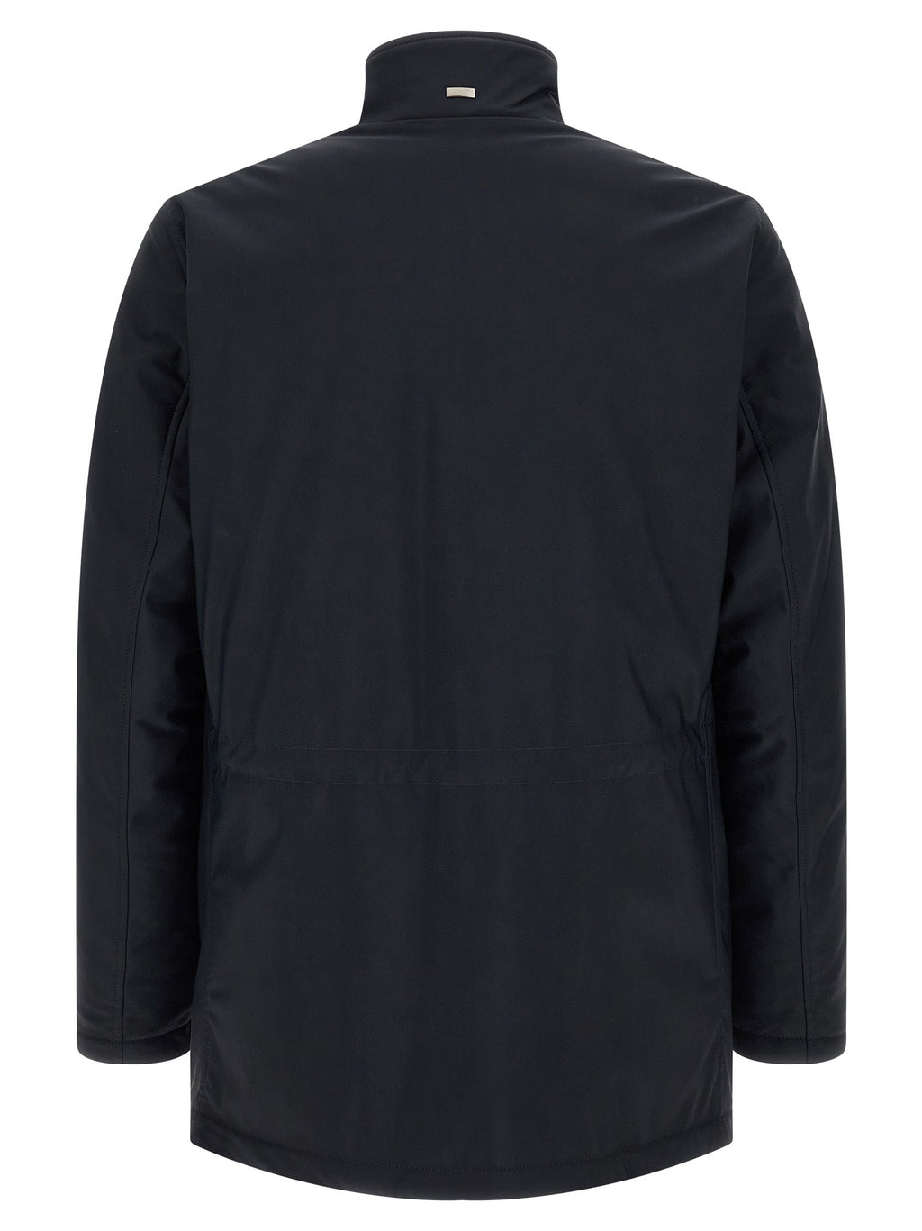 Herno Blue Polyamide Full-Length Jacket