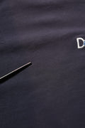 Dolce & Gabbana Dark Blue Cotton Stretch Round Neck T-shirt