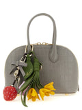 Self-Portrait Gray Cowhide Handbag