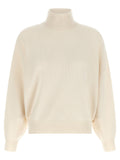 Brunello Cucinelli White Cashmere Cardigan