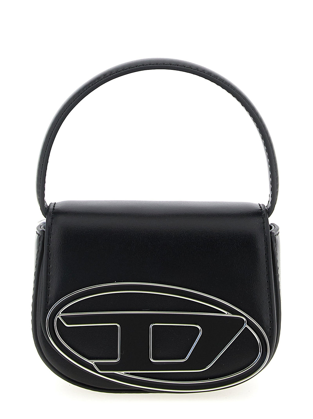 Diesel Black Cowhide Handbag