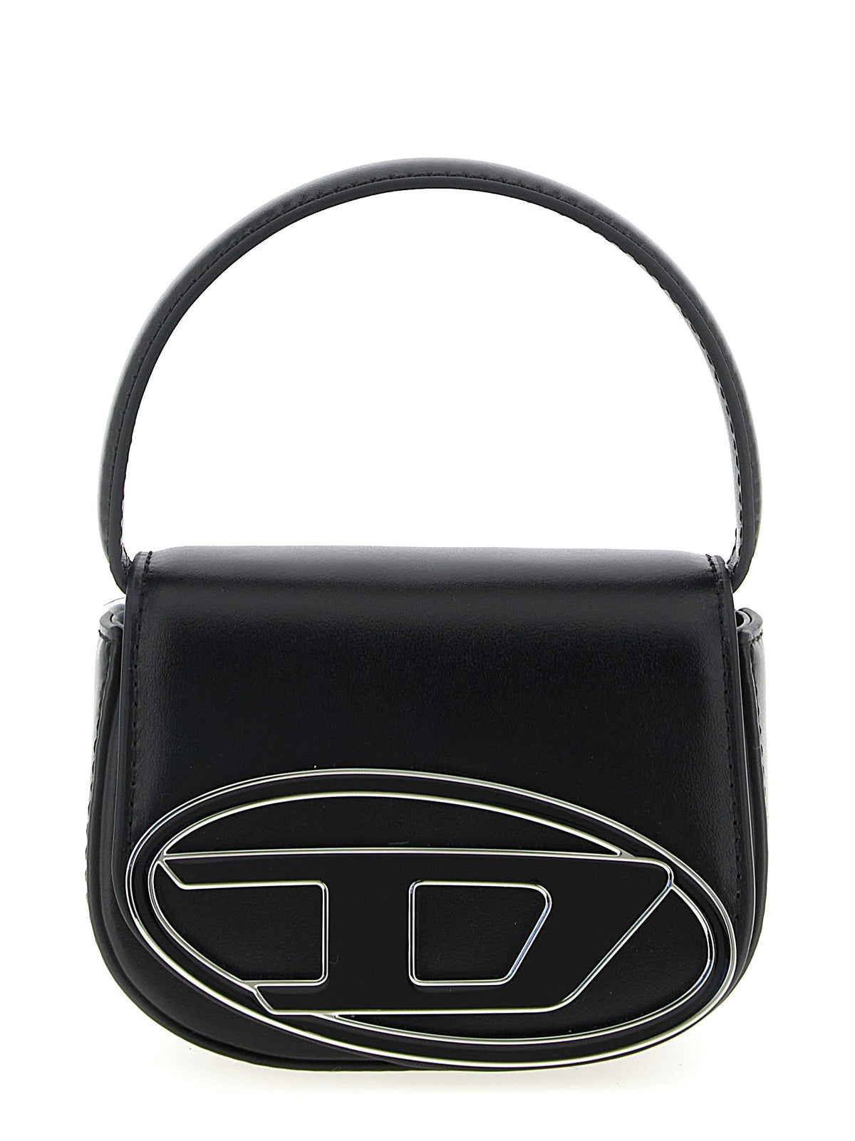 Diesel Black Cowhide Handbag