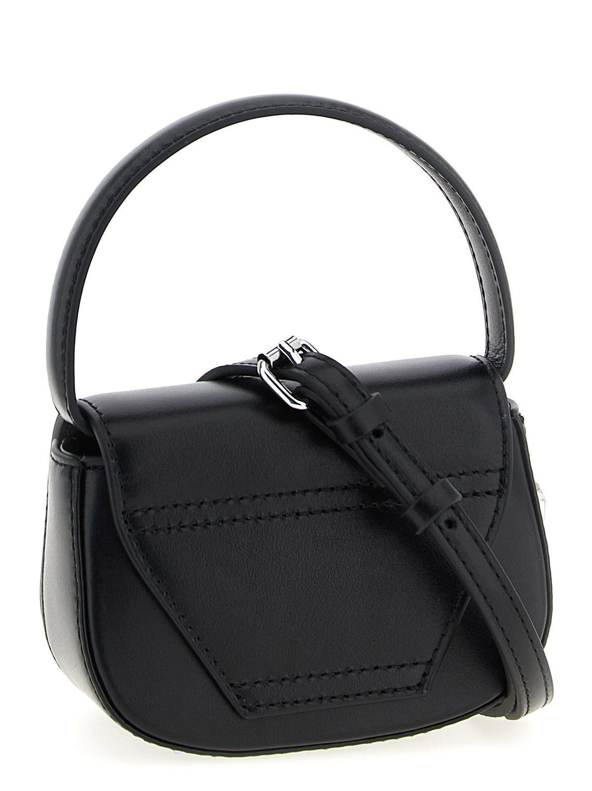 Diesel Black Cowhide Handbag