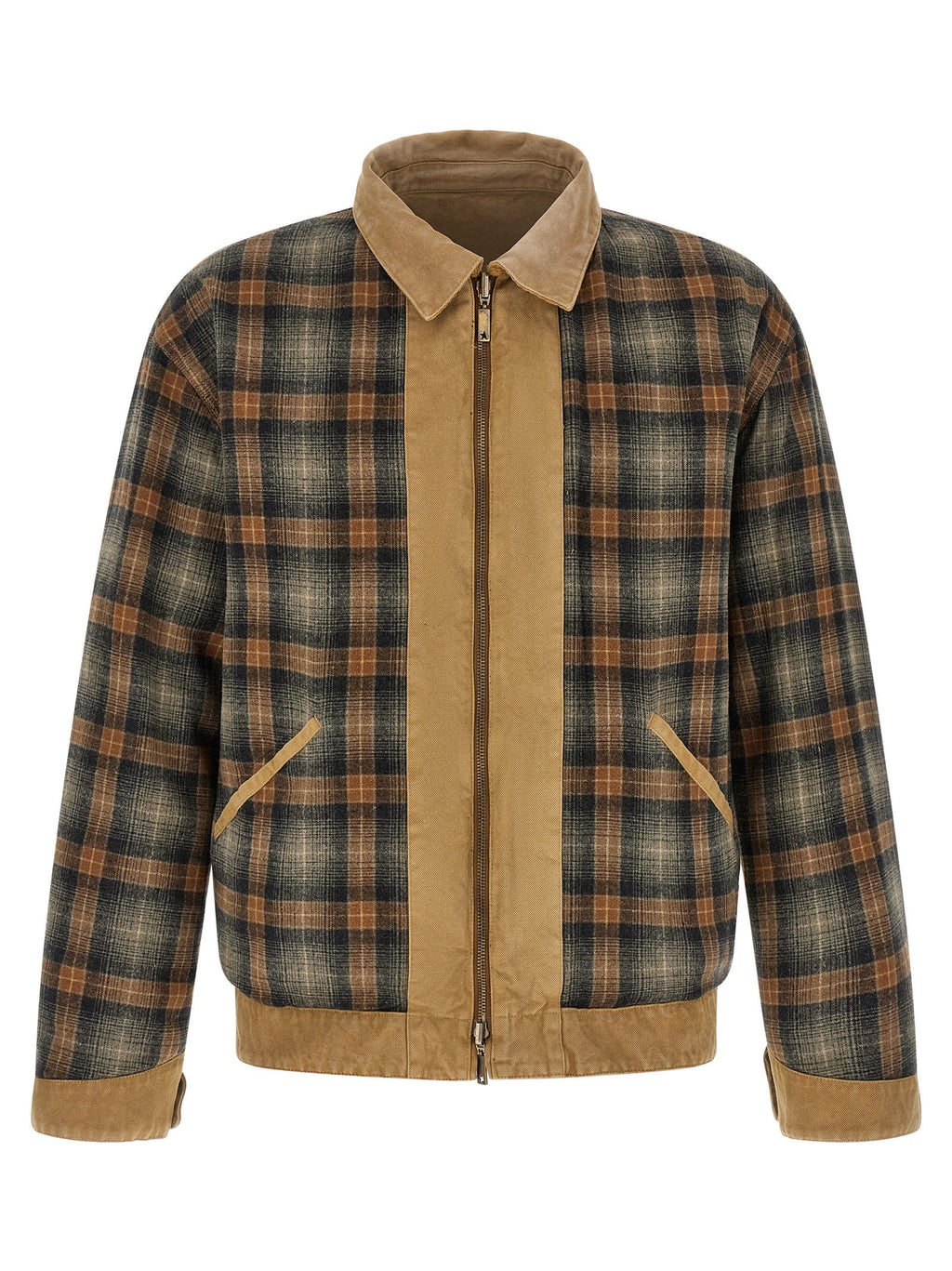 Golden Goose Beige Cotton Shell Jacket