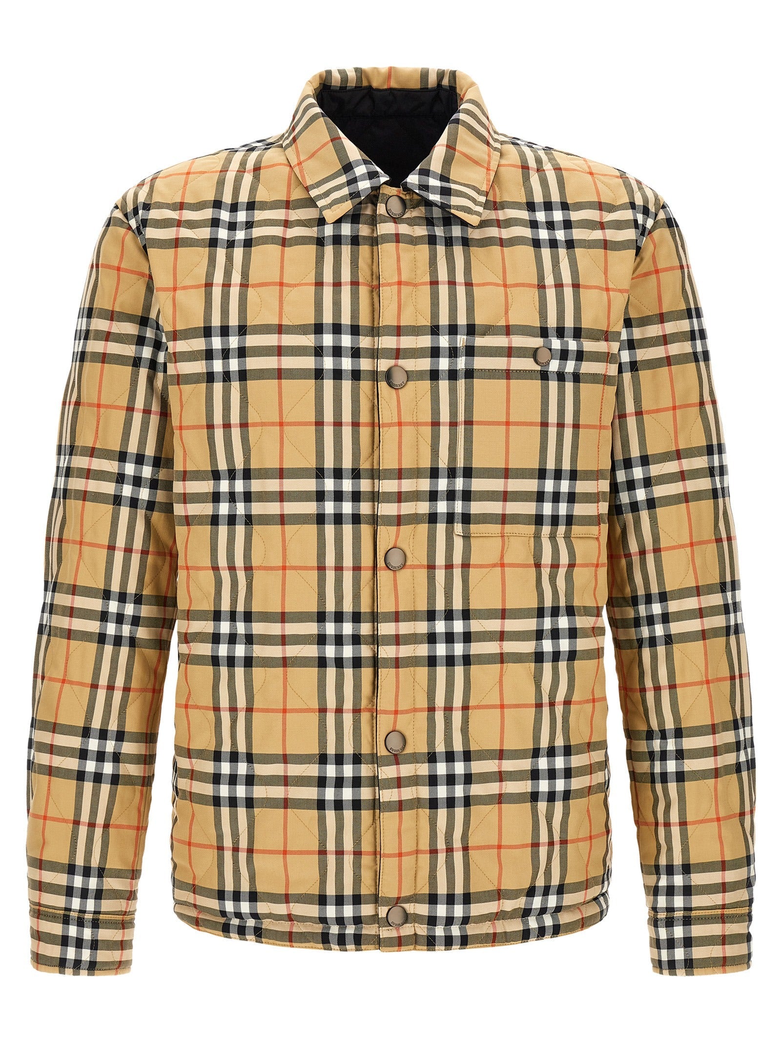 Burberry Black Polyamide Full-Length Jacket