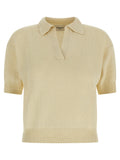 Max Mara Beige Cotton Cardigan