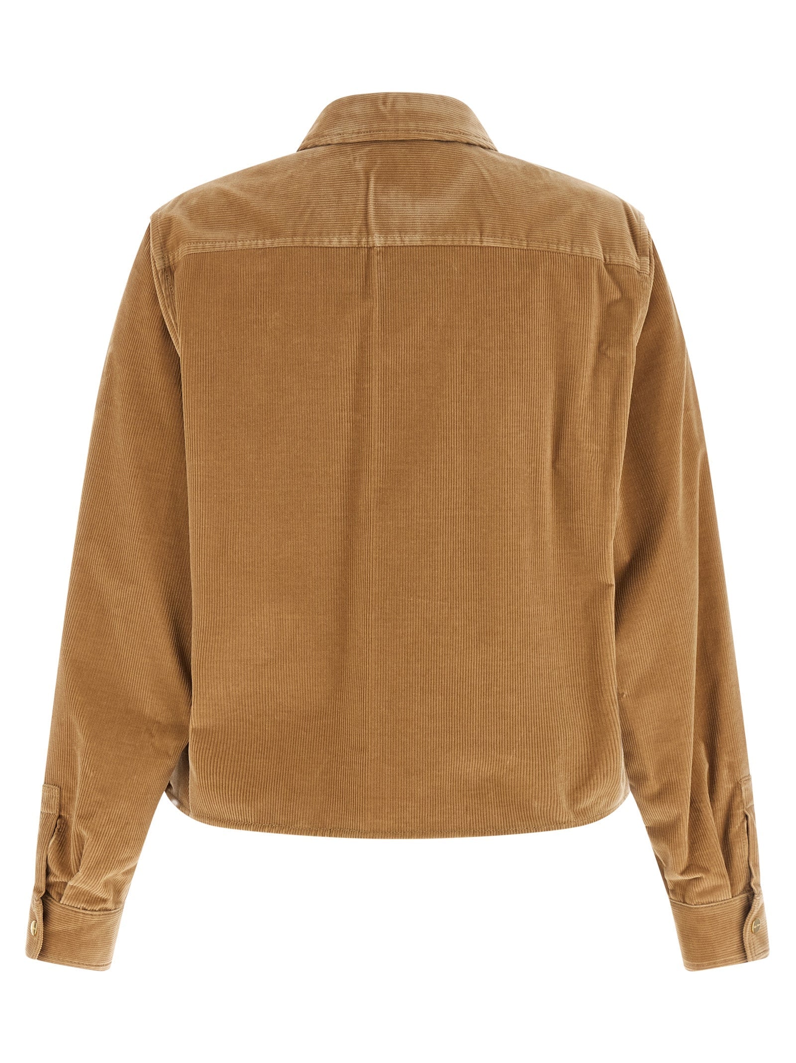 Max Mara Beige Cotton Denim Jacket