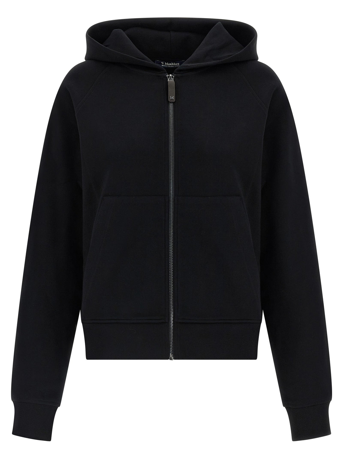 'S Max Mara Black Cotton Sweatshirt