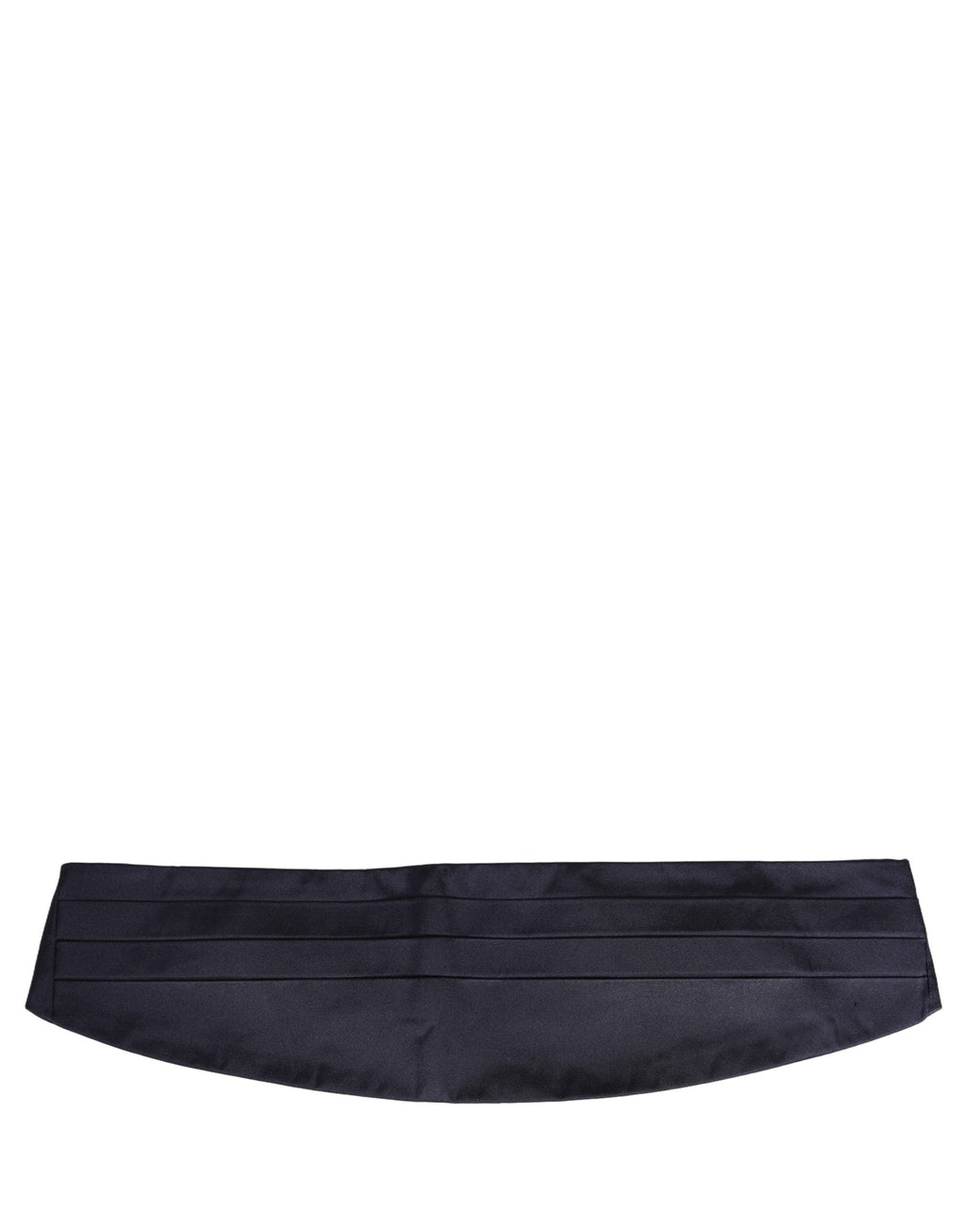 Dolce & Gabbana Dark Blue 100% Silk Belt Waist Cummerbund