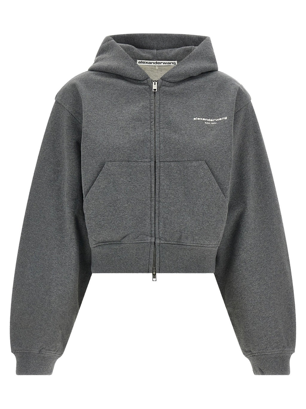Alexander Wang Gray Cotton Sweatshirt