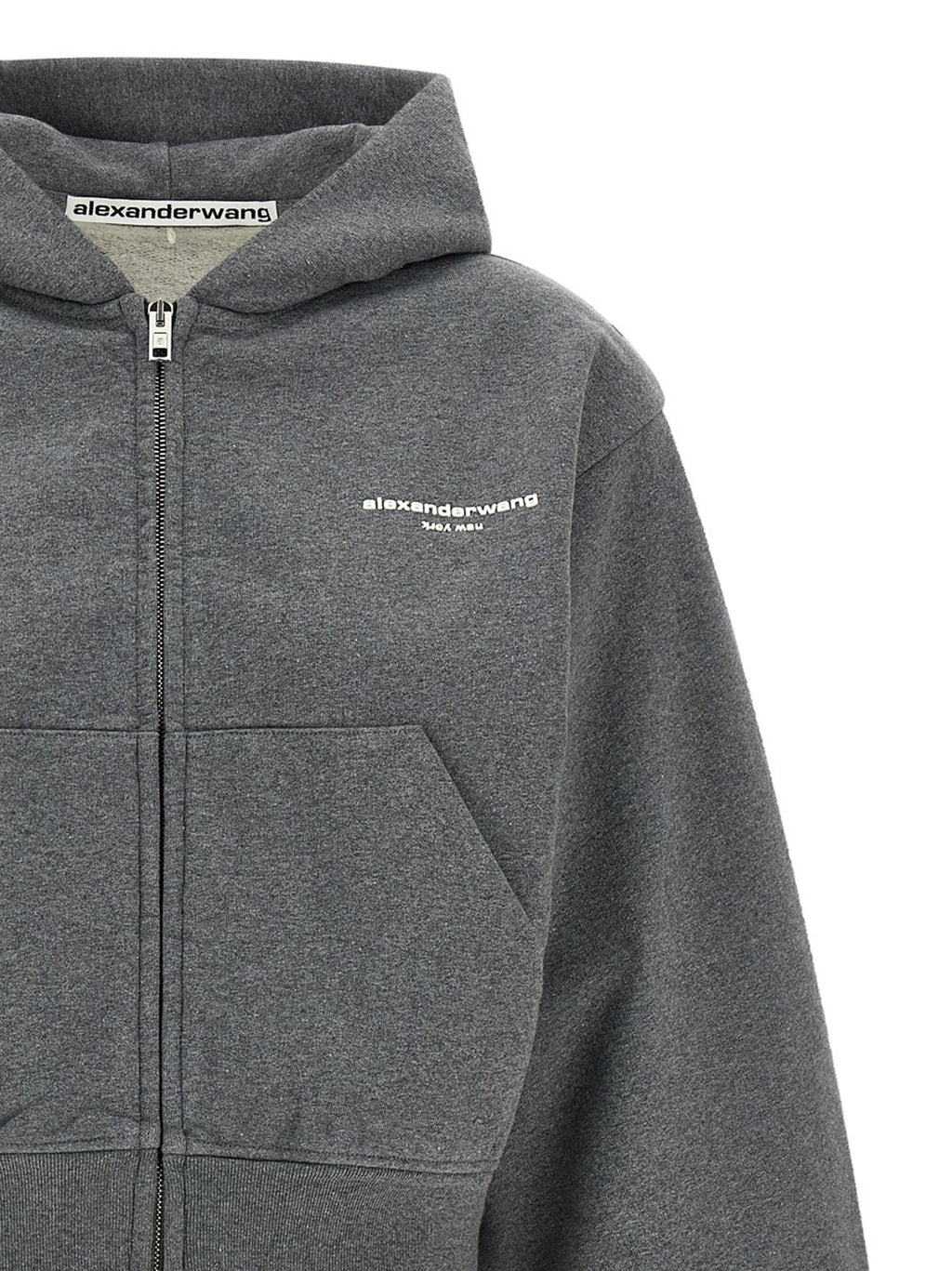 Alexander Wang Gray Cotton Sweatshirt