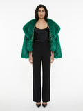 Dolce & Gabbana Green MicroModal Coat