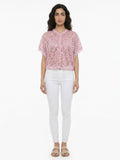 Dolce & Gabbana Pink Rayon Shortsleeve Shirt
