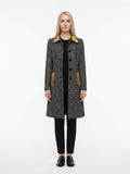 Dolce & Gabbana Gray Elastane Coat