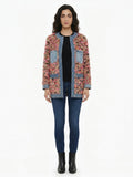 Dolce & Gabbana Multicolor Polyester Denim Jacket