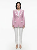 Dolce & Gabbana Pink Elastane Jacket