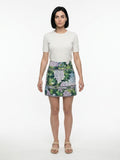 Dolce & Gabbana Bicolor Cotton Mini Skirt