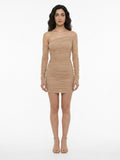Dolce & Gabbana Beige Elastane Casual Dress