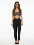Dolce & Gabbana Gray Elastane Sleeveles T-Shirt