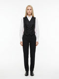 Dolce & Gabbana Black Acetate Waistcoat