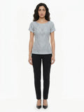 Dolce & Gabbana Gray Polyamide T-Shirt
