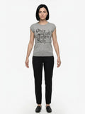 Dolce & Gabbana Gray Polyamide T-Shirt