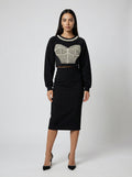 Dolce & Gabbana Black Cotton Sweatshirt