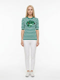 Dolce & Gabbana Bicolor Silk Sweater