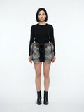 Dolce & Gabbana Bicolor Cotton Short And Mini Shorts