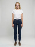 Dolce & Gabbana Navy Blue Cotton Skinny Jeans