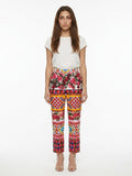 Dolce & Gabbana Multicolor Cotton Casual Pants