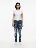 Dolce & Gabbana Blue Cotton Straight-Leg Jeans