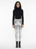 Dolce & Gabbana Silver Elastane Casual Pants