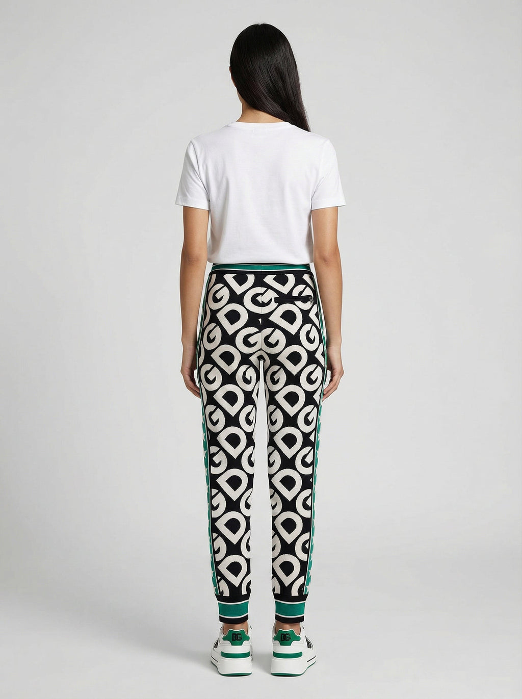 Dolce & Gabbana Multicolor Polyamide Joggers (Workout Pants)