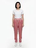 Dolce & Gabbana Bicolor Silk Casual Pants