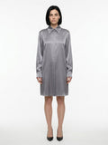 Dolce & Gabbana Gray Silk Shirt