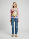 Dolce & Gabbana Multicolor Cashmere Sweatshirt