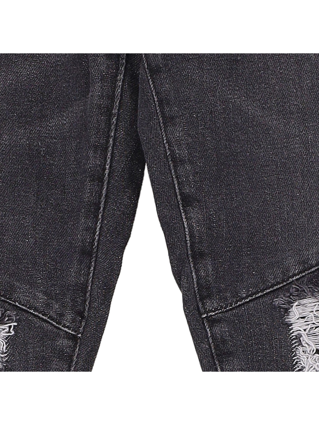 Balmain Black Cotton Slim Fit Jeans