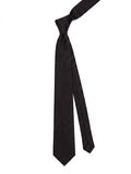 Givenchy Black And White Silk Tie