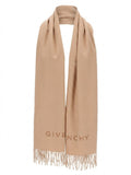 Givenchy Beige Virgin Wool Scarf