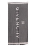 Givenchy Gray Silk Scarf