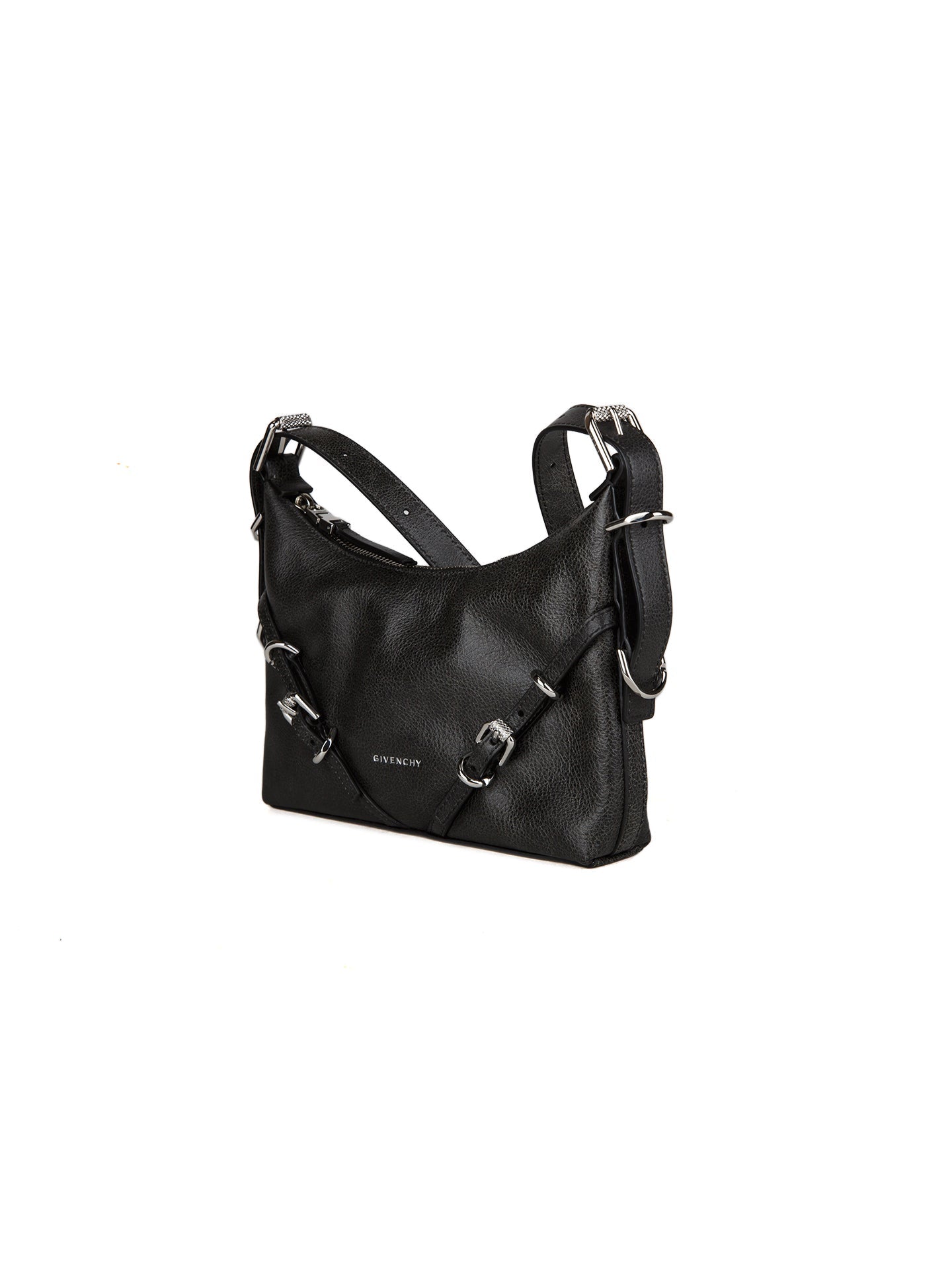Givenchy Gray Calfskin Shoulder Bag