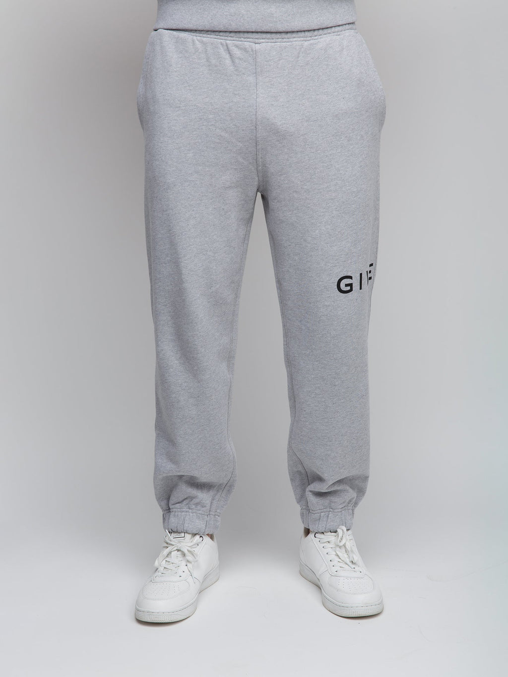 Givenchy Gray Cotton Joggers (Workout Pants)